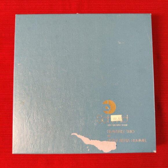 HUMMEL 1978 Christmas Collector Plate “Heavenly Trio”, Schmid 8th Limit Ed w/Box - Picture 9 of 10